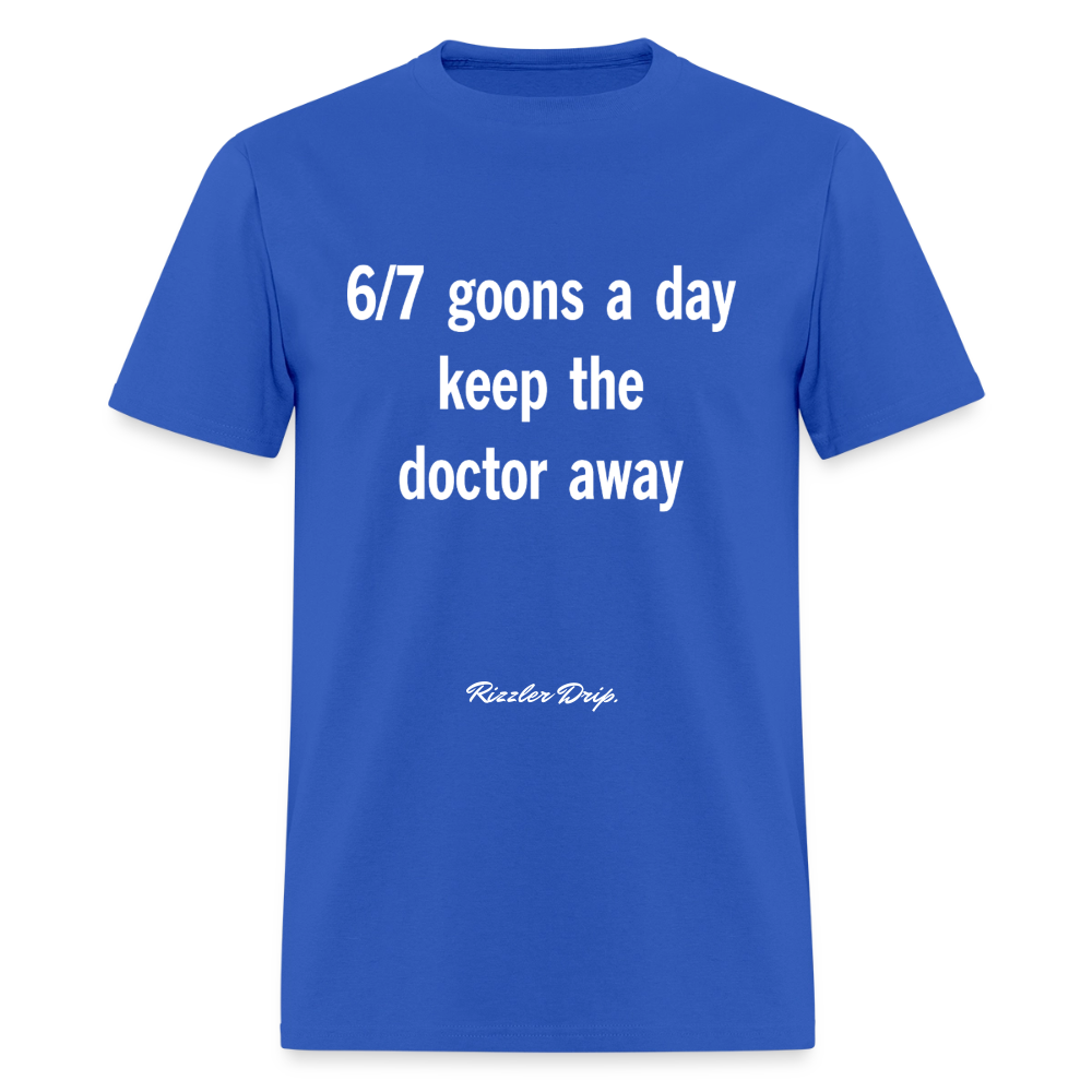 6-7 goons a day - royal blue