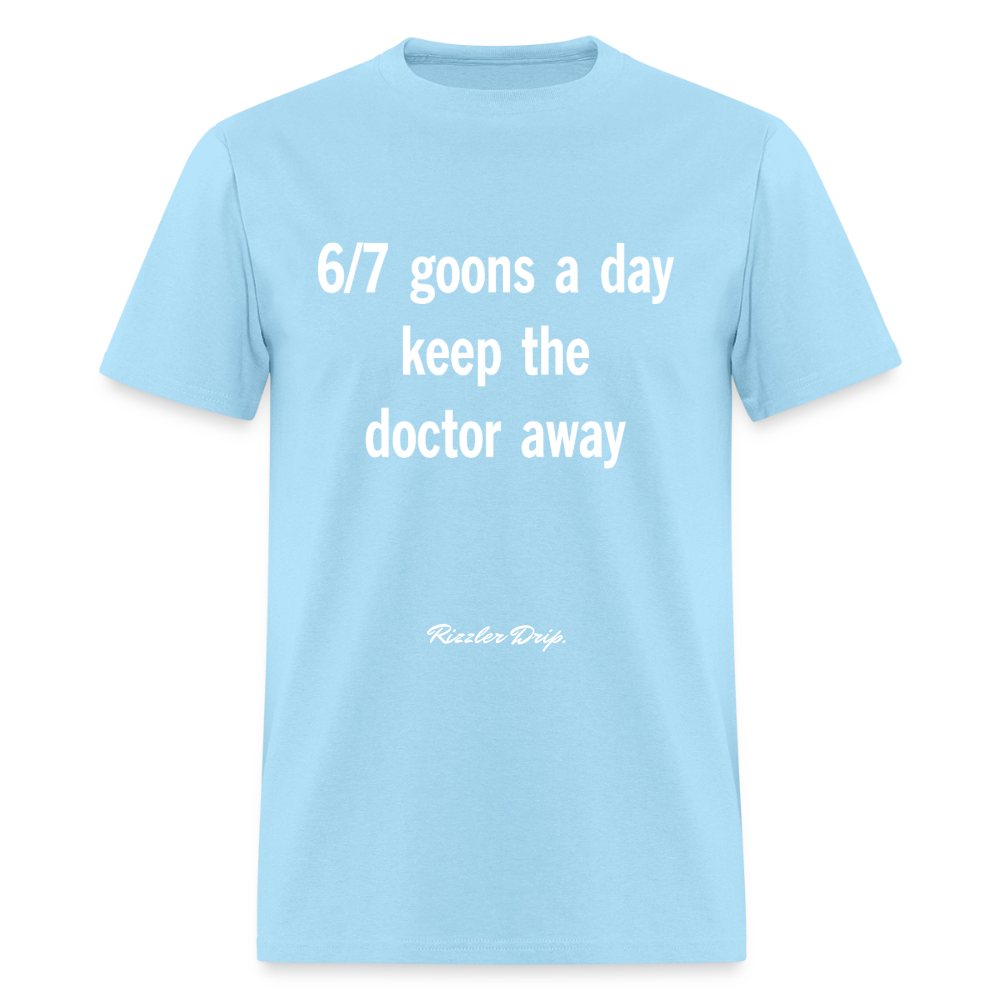 6-7 goons a day - powder blue